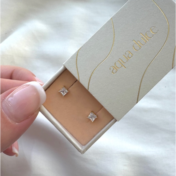 restikker EDGE SMALL Forgyldt Slv