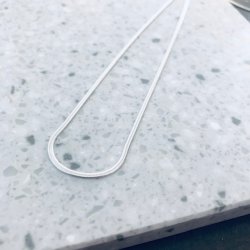 Mexi 45 cm halskde snake slv