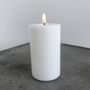 Hvidt LED Bloklys 75 x 125mm