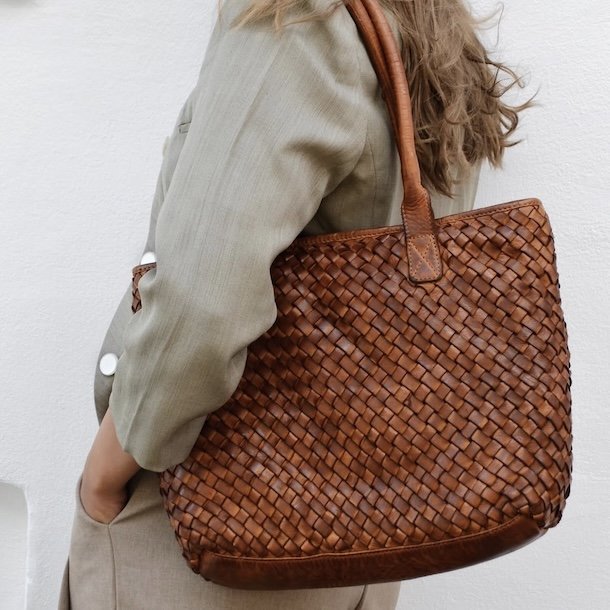 Carbella Urban skuldertaske Skind