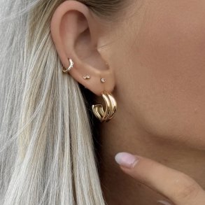 �reringe Forma - Forgyldt st�l vandfast 