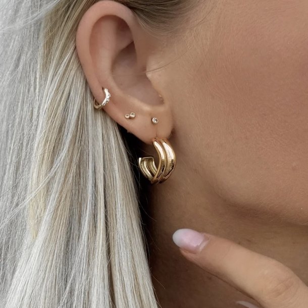 �reringe Forma - Forgyldt st�l vandfast 