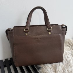 Frida big - hndtaske skind