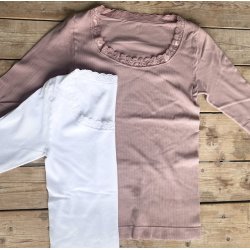 Frida rib T-shirt microfiber S-XXL