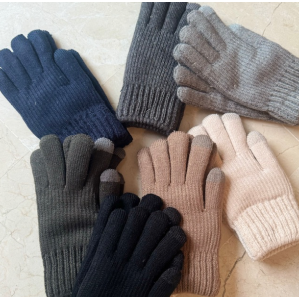 Handsker foret strik