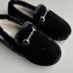 hjemmesko NEW MELANIA sort str 36-42