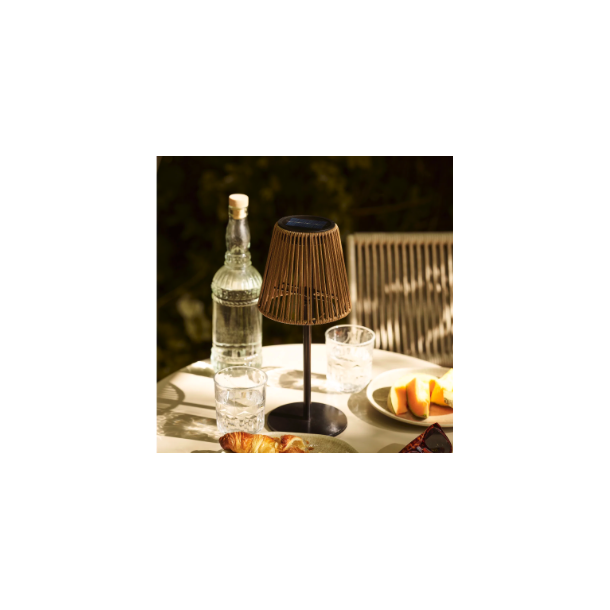 Bordlampe solar flet 30,5 cm h�j