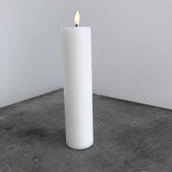 Hvidt LED Bloklys 50x200mm