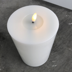 Hvidt LED Bloklys 100x100mm