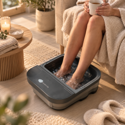 Fodspa foldbart med varme og massage � MassagePro