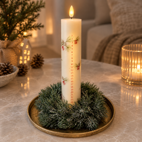 Kalenderlys led med lys og timer
