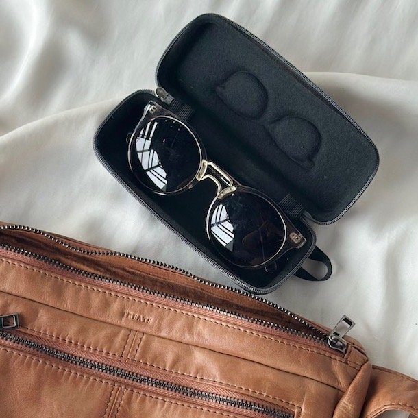 Brilleetui hardcase zipper