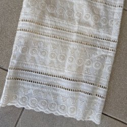 Broderi Buks med for bomuld str. S-XL