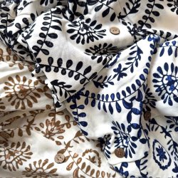 Kjole FERN viskose str. M-XXL