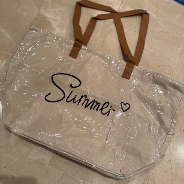 Strandtaske SUMMER coated