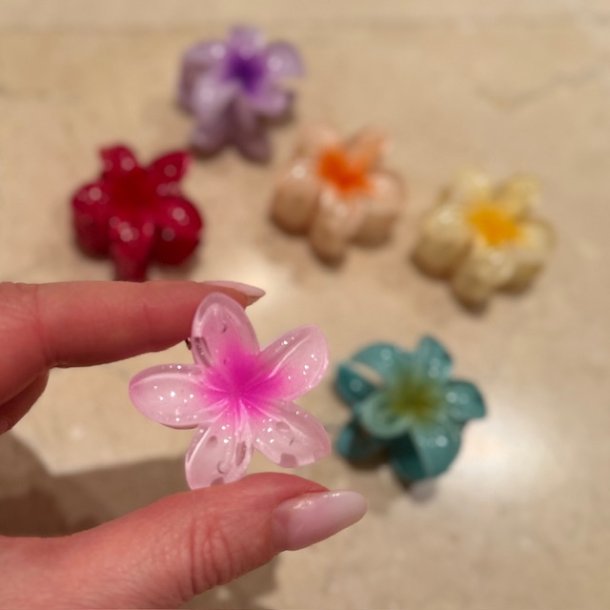 Mini hrklemme med blomster SUMMER