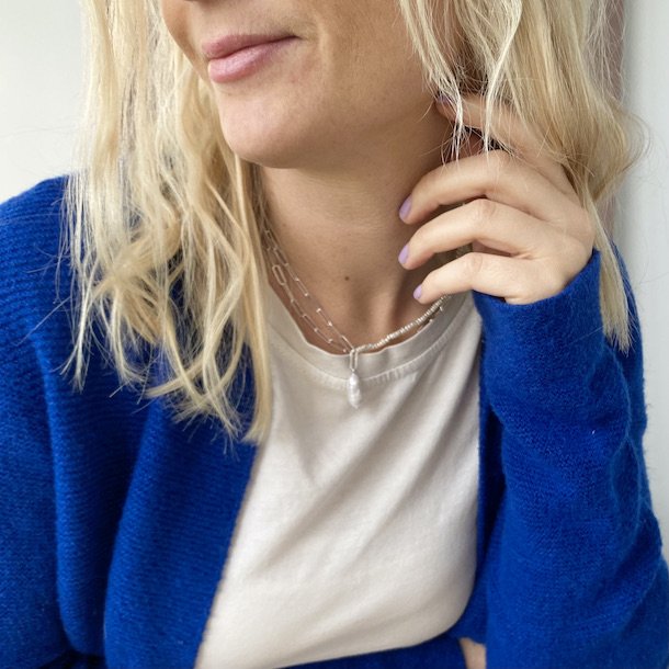 Halskde Mila chain slv