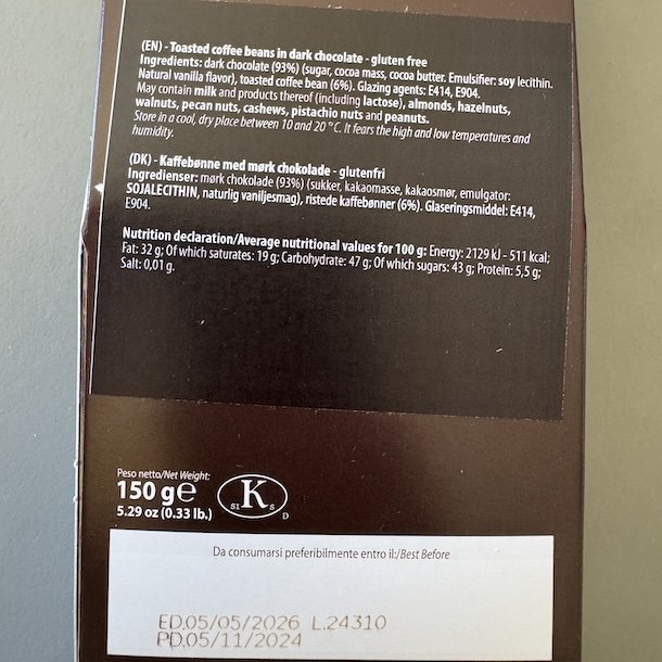 Italienske cioccolato - 3 pk