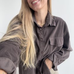 Skjorte Alis Bomuld Onesize M-XXL