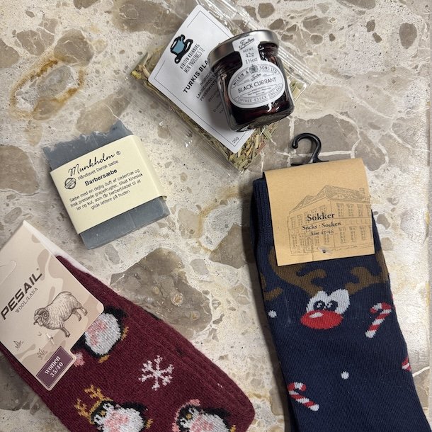 Pakkespils pakker - 4 dele