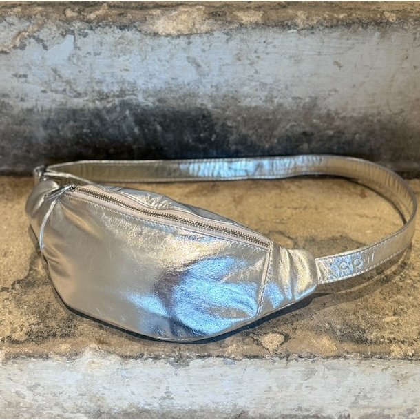 Cow bltetaske soft guld og slv skind