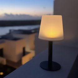 Udendrs Bordlampe solcelle/led