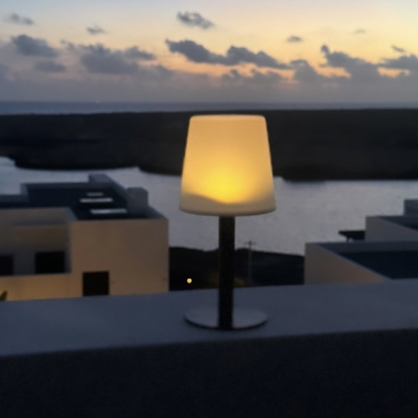 Udendrs Bordlampe solcelle/led