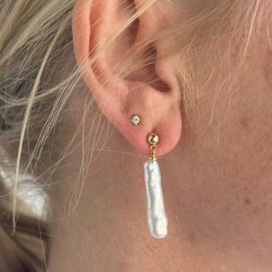 restikker TORINO pearl forgyldt slv