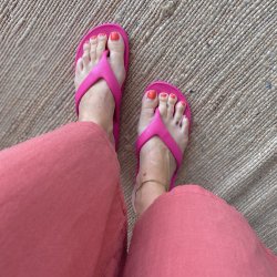 Slippers med t strop