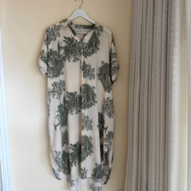 Kjole med lommer viskose s-XL