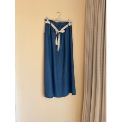 Denim nederdel tencel 