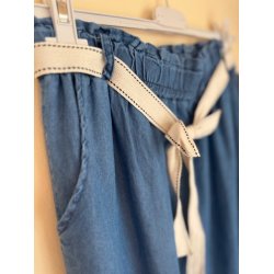 Denim nederdel tencel 