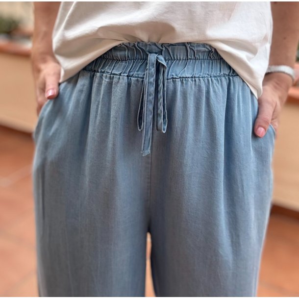 Bukser 3/4 100% tencel str. S-L