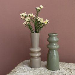 Vase Sparkle grn