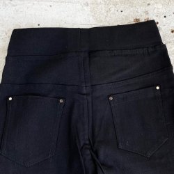 Jeggings stretch sort S-XXL