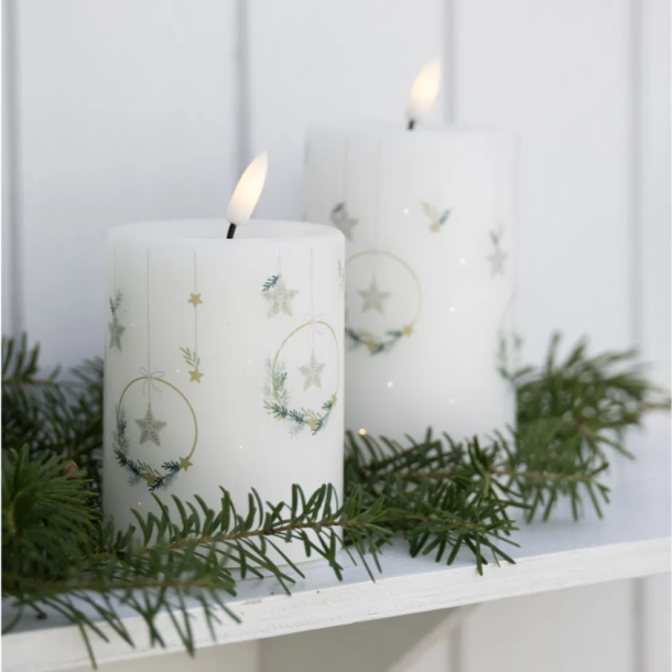 LED lys lux jul 2 stk