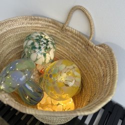 Lampe Mushy chips, glas 17x�15 cm