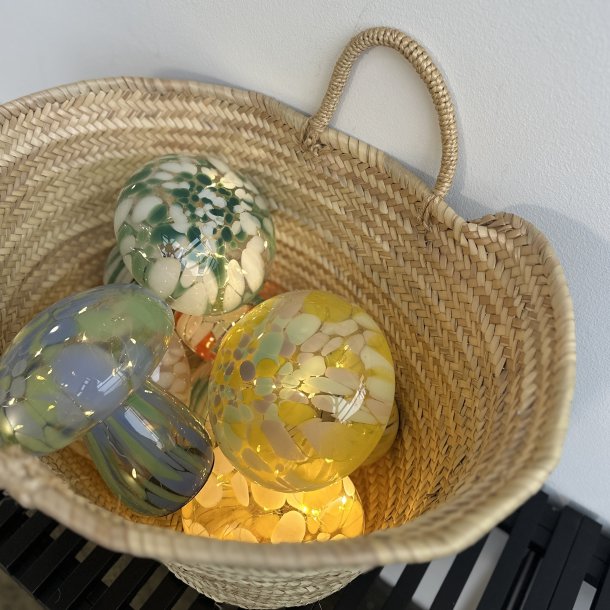 Lampe Mushy chips, glas 17x�15 cm