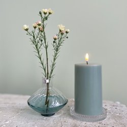 Stvet grn LED Bloklys 75 x 125mm