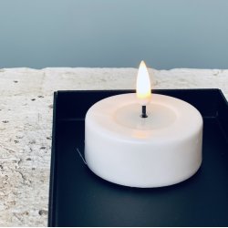 Store Hvide Fyrfadslys - st af 2