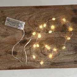 Lyskde m/20 LED kugle 1,3 cm