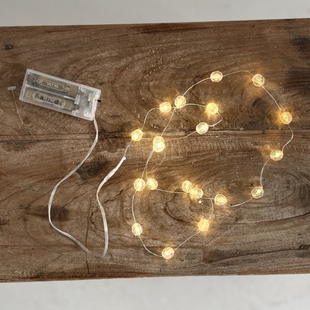 Lyskde m/20 LED kugle 1,3 cm