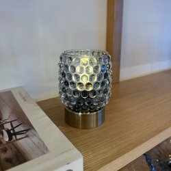 Lampe LED bubbles glas