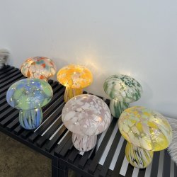 Lampe Mushy chips, glas 17x�15 cm