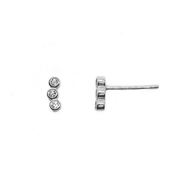 Laja tripple shine rering sterling  Slv