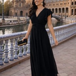 Elisa plisseret kjole 