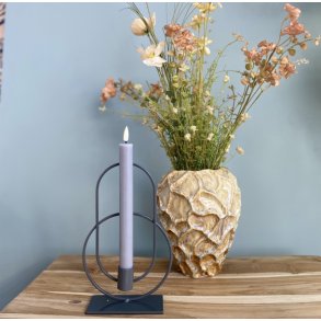 Skjuler keramik gylden H 21, 5 cm