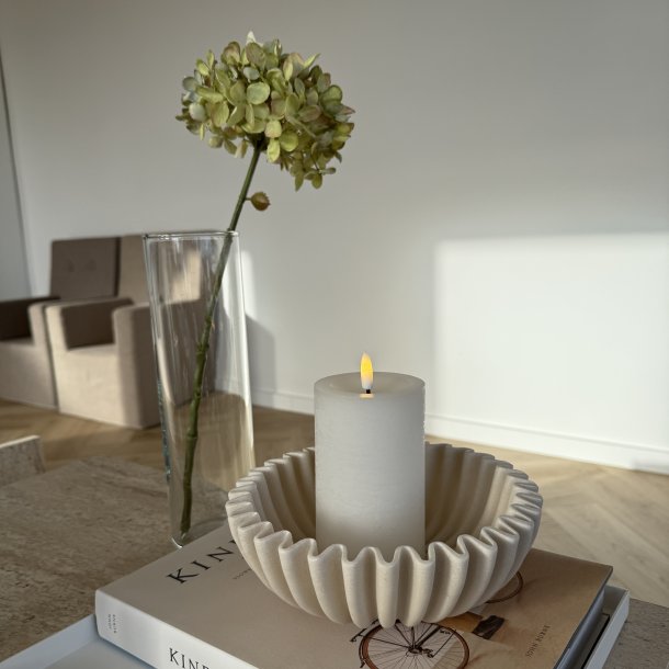 Rustik LED bloklys i s�t af 3