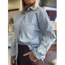 Skjorte Louise str. S-XL 100% bomuld