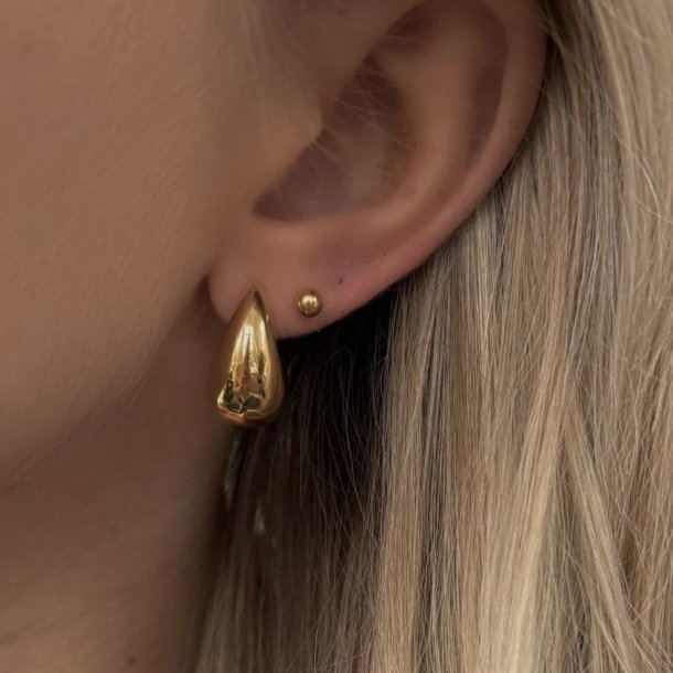 �reringe Luma Drop - Forgyldt st�l vandfast 